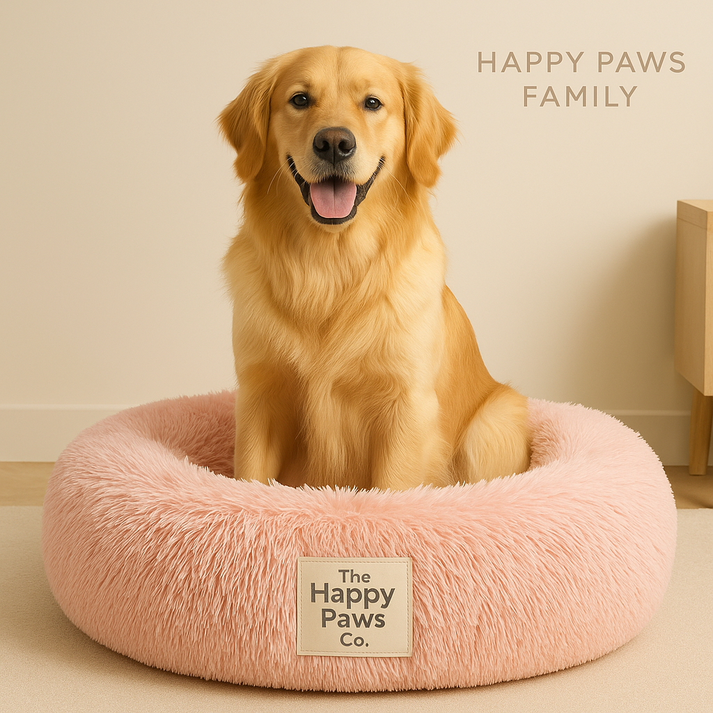 Calming Donut Bed for Dogs