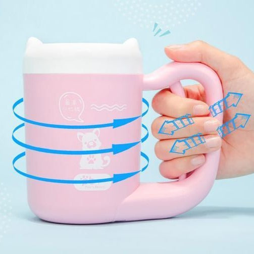 Portable Dog Paw Cleaner (Soft Silicone, Reusable)