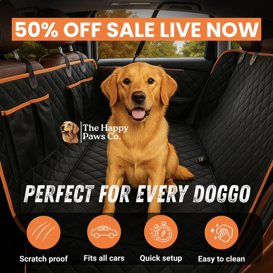 The Happy Paws™ Dog Car Seat Cover