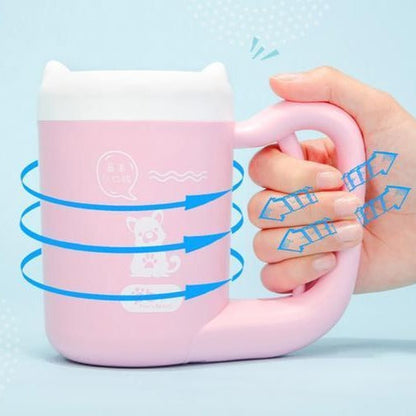 Portable Dog Paw Cleaner (Soft Silicone, Reusable)